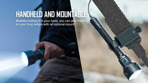 Olight Javelot Pro 2 Kit powerful 2500 lumen 1050m rechargeable spotlight torch