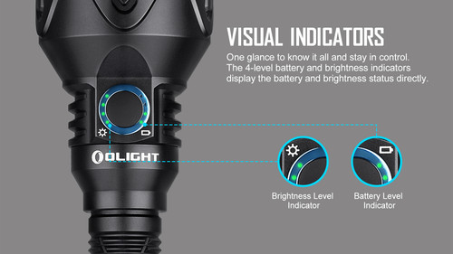 Olight Javelot Pro 2 Kit powerful 2500 lumen 1050m rechargeable spotlight torch
