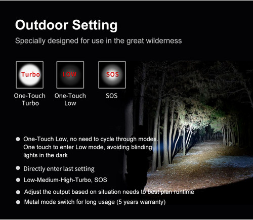 Klarus XT11GT Pro V3.0 tactical 3300 lumen 410m rechargeable LED torch