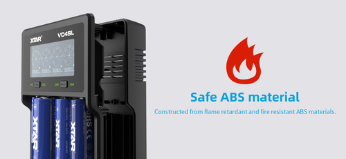 Xtar VC4SL 4 Channel USB-C powered battery charger