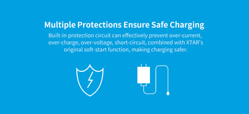 Xtar VC4SL 4 Channel USB-C powered battery charger