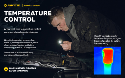 Armytek Wizard C2 Pro Max USB magnet 4000 lumen USB rechargeable headlamp