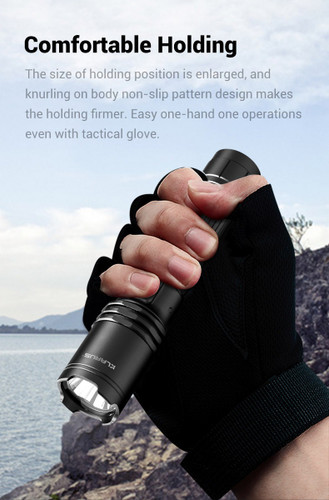 Klarus A1 Pro compact 1300 lumen USB-C rechargeable LED torch