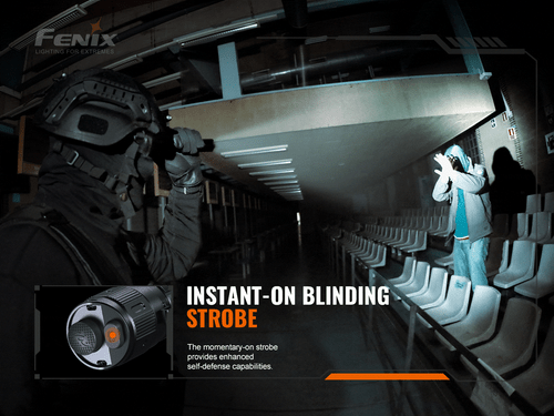 Fenix TK20R V2.0 Compact 3000 lumen rechargeable tactical LED torch