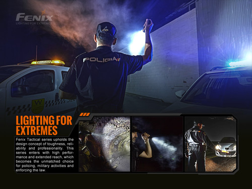 Fenix TK20R V2.0 Compact 3000 lumen rechargeable tactical LED torch