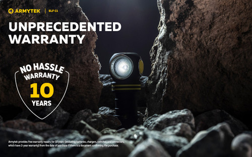 Armytek Elf C1 Compact 1000 lumen USB rechargeable headlamp