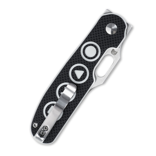 Kizer Ki4562A3 Cormorant G10 Black & White  3.25"