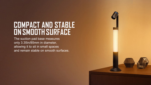Olight Nightour 90 lumen table lamp with RGB LEDs