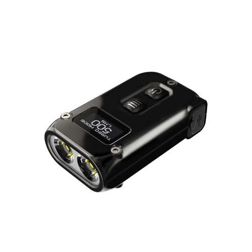 Nitecore TINI2 SS 500 lumen USB-C rechargeable stainless steel keychain light