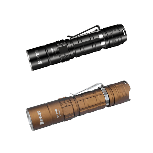 Speras E1 PRO Compact 1700 lumens 18650 powered EDC torch