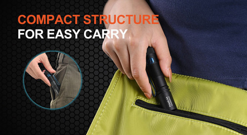 AceBeam Pokelit AA Small High CRI 550 Lumen EDC Torch