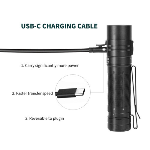 ThruNite T3 Pocket-sized 2250 lumen USB-C rechargeable EDC torch