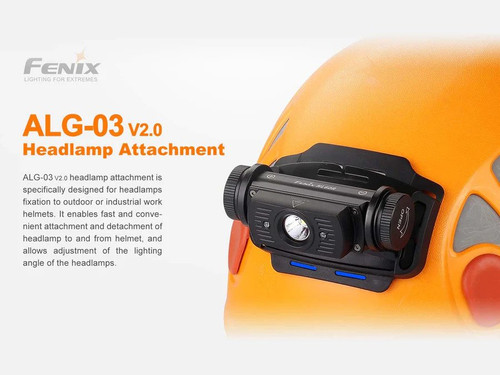 Fenix ALG-03 V2.0 headlamp helmet attachment