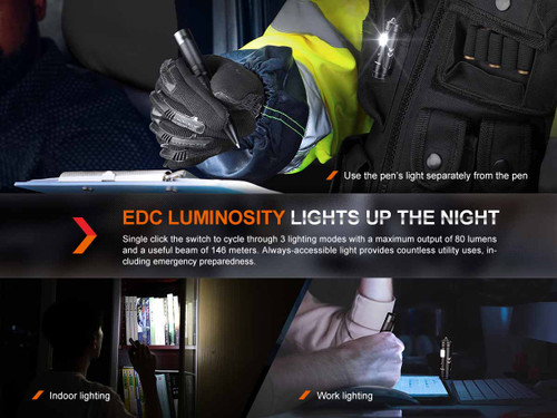 Fenix T6 80 lumen multifunctional tactical pen