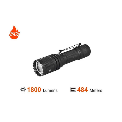 AceBeam Defender P16 Dual Switch 1800 lumen tactical torch