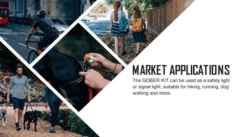 Olight Gober Kit Safety Light with four lighting colours