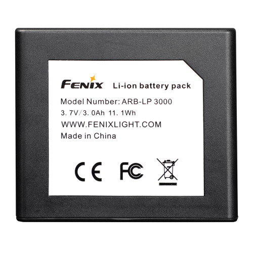 Fenix ARB-LP3000 rechargeable 3000mAh battery for HP16R