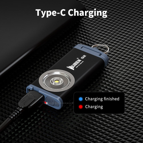 Wuben G2 Mini 500 lumen rechargeable keychain light