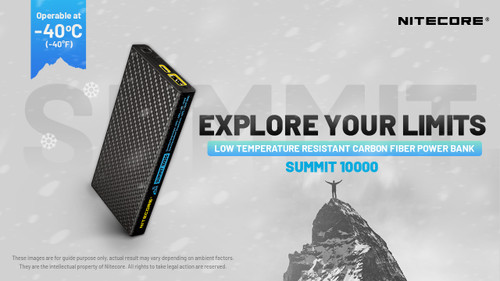 Nitecore Summit 10000 Low temperature resistant 10000mAh power bank