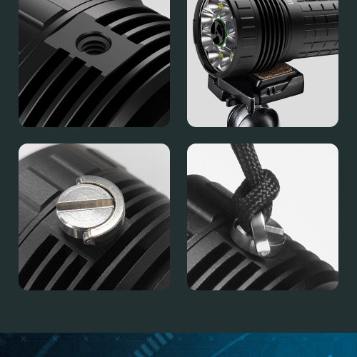 Lumintop Mach Compact 26000 lumen 520m throw rechargeable torch