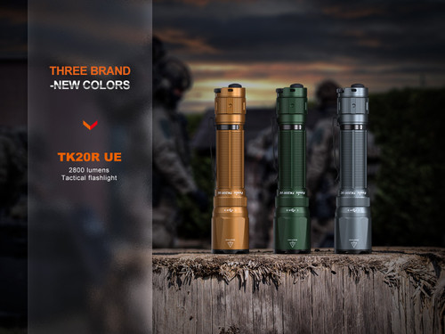 Fenix TK20R UE Compact 2800 lumen rechargeable tactical torch