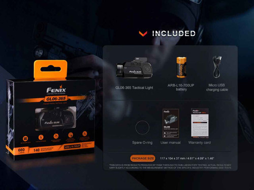 Fenix GL06-365 Compact Tactical Light