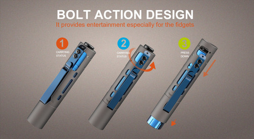 AceBeam Rider RX Ti compact 650 lumen EDC torch