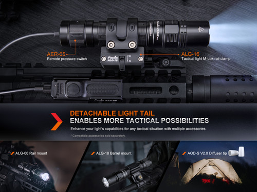 Fenix PD36R Pro Compact 2800 lumen USB-C rechargeable LED torch + E03R v2.0