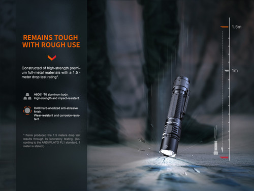 Fenix PD36R Pro Compact 2800 lumen USB-C rechargeable LED torch + E03R v2.0