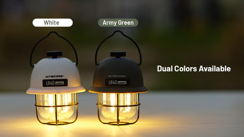 Nitecore LR40 Compact 100 lumen USB-C rechargeable camping lantern