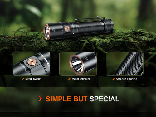 Fenix E28R V2.0 Pocket sized 1700 lumen USB-C rechargeable EDC torch