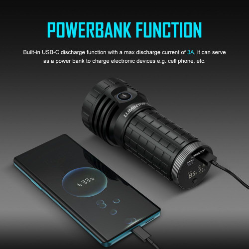 Lumintop Thanos 23 Powerful 27000 lumen rechargeable searchlight