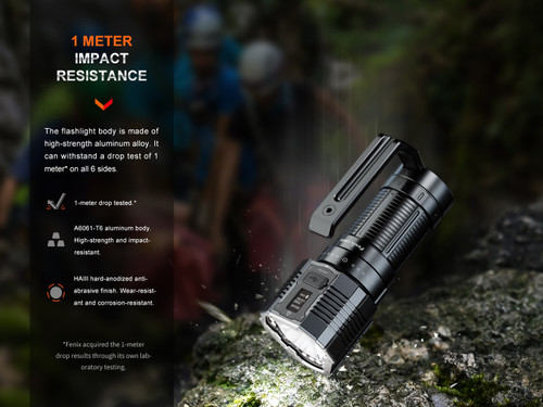 Fenix LR60R Ultra-bright 21000 lumen 1km+ throw rechargeable search light