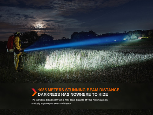 Fenix LR60R Ultra-bright 21000 lumen 1km+ throw rechargeable search light