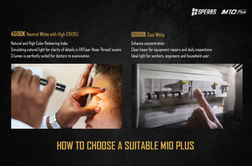 Speras M10 Plus Slim 250 lumen AAA powered EDC torch