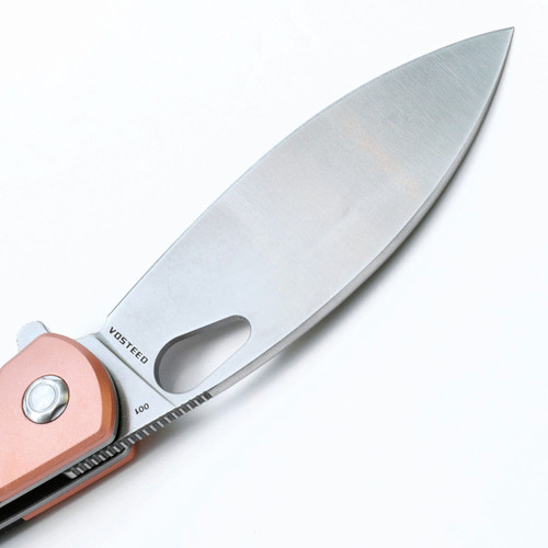 Vosteed Nightshade NSK001 Linear lock and Micarta Handle