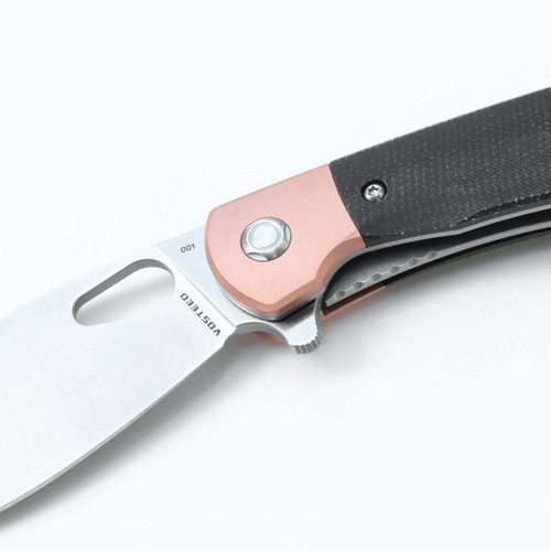 Vosteed Nightshade NSK001 Linear lock and Micarta Handle