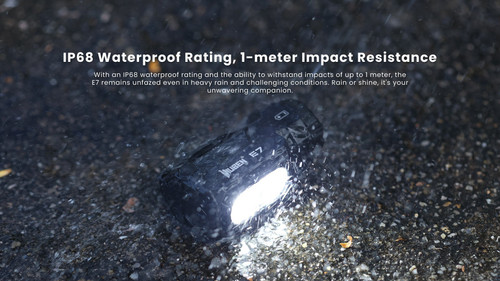 Wuben E7 Multi-functional 1800 lumen rechargeable light