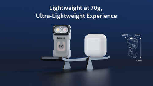 Wuben X3 Lightok Owl wireless charging EDC torch