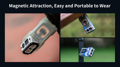 Wuben X3 Pro Lightok Owl Wireless Charging EDC Torch