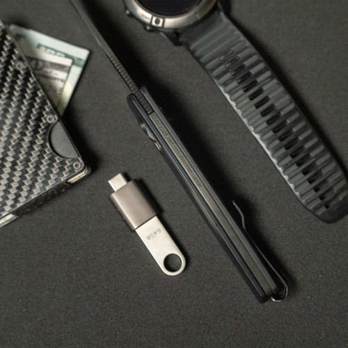 SOG One-Zero XR Lock Black Aluminum Handle Knife