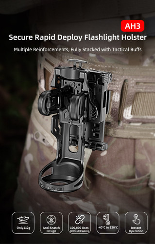 Klarus AH3 Rapid deployment torch holster 