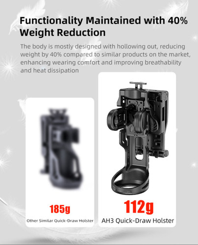 Klarus AH3 Rapid deployment torch holster 