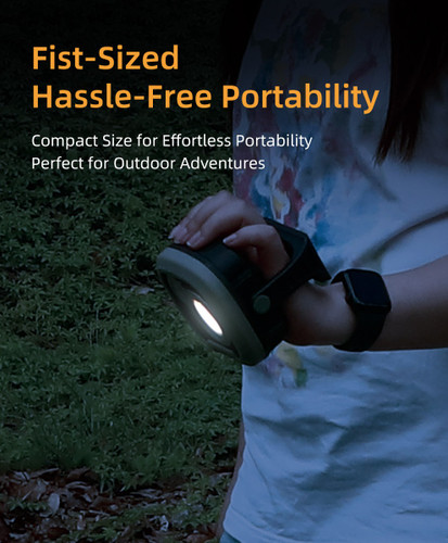 Klarus WL3 Portable 1500 lumen rechargeable camping light