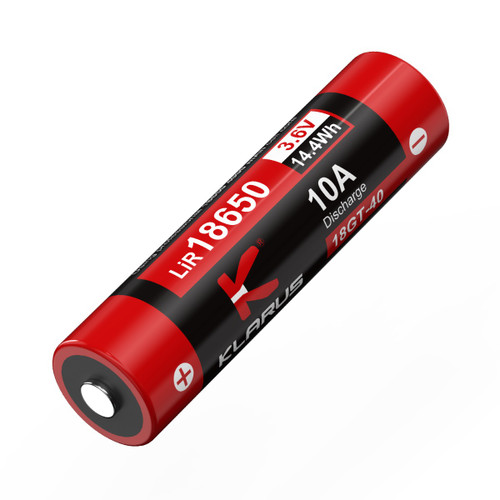 Klarus 4000mAh 18650 rechargeable Li-ion battery