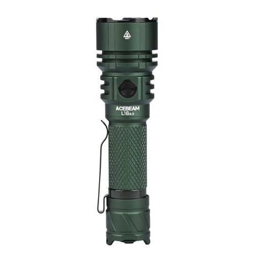 AceBeam L16 2.0 OD Green 2100 lumen 670m rechargeable tactical torch