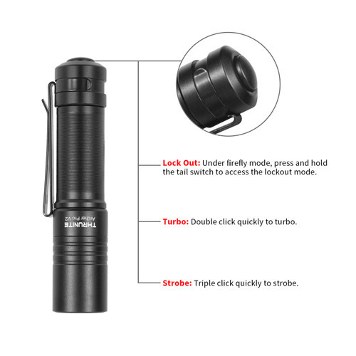 ThruNite Archer Pro V2 950 lumen USB-C rechargeable mini torch