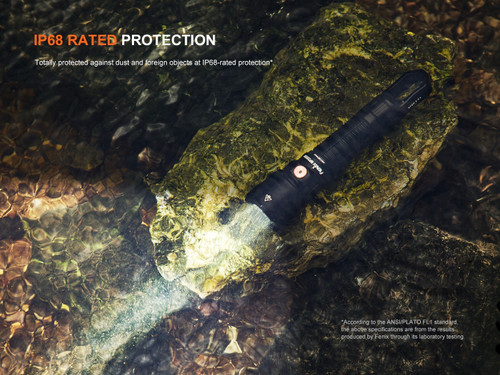 Fenix WF25RM Dual White & UV 3000 Lumen torch with charging dock