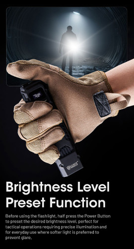 Nitecore EDC29 Ultra Slim 6500 lumen 400m throw tactical EDC torch
