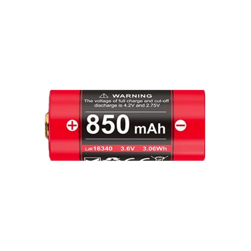Klarus 16GT-85UR High discharge 850mAh rechargeable Li-ion battery